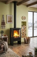 Ketaus krosnelė Plamen ECO 35 (11-13 kW) su išoriniu oro padavimu - Image 3